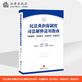 民法典担保制度司法解释适用指南：专题解读·适用难点·风险防范