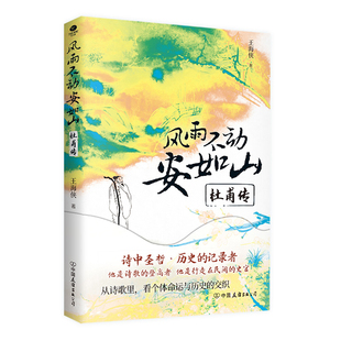 风雨不动安如山 杜甫传 王海侠 从诗歌里看个体命运与历史交织 记录动荡时代下普通民众的遭遇 中国友谊出版公司 新华书店正版书籍
