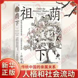 祖荫下 传统中国的亲属关系 人格和社会流动 美 许烺光 著 一个社区中的中国传统家制与伦理 文化学 九州出版社 新华书店正版书籍