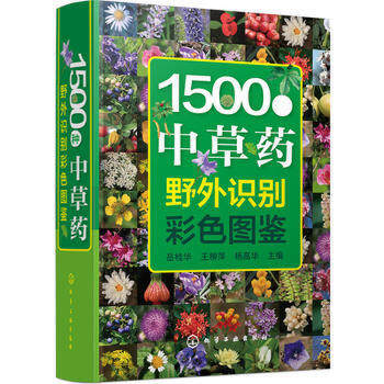 1500种类中草药野外识别彩色图鉴 岳桂华王柳萍杨高华编 中草药彩色图谱中草药全图鉴 中医医学卫生书籍【新华书店正版正货】