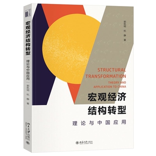 宏观经济结构转型-理论与中国应用郭凯明,杭静大学教材北京大学出版社新华书店正版
