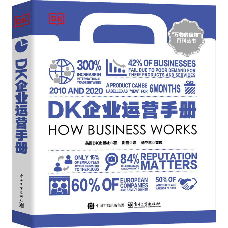 DK企业运营手册英国DK出版社企业经营与管理电子工业出版社新华书店正版