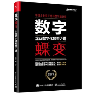数字蝶变：企业数字化转型之道赵兴峰著办公自动化软件（新）电子工业出版社新华书店正版