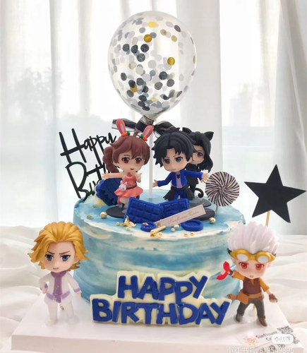 斗罗大陆蛋糕装饰史莱克七怪