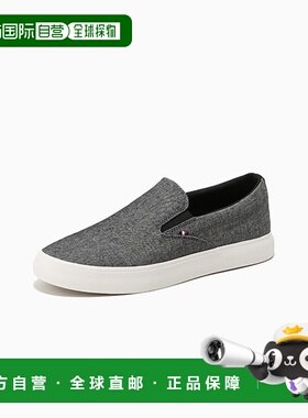 韩国直邮TOMMY HILFIGER T52F1ARS190MT1BDS 哈莱姆帆布拖鞋（黑