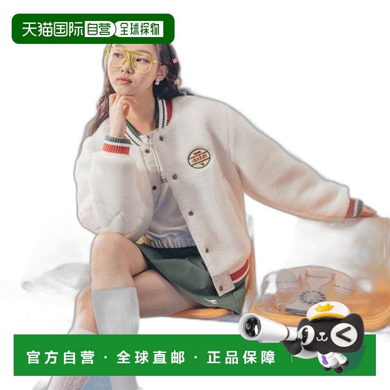 韩国直邮diadora 女士运动茄克/外套D2423LJK61OWH夹克