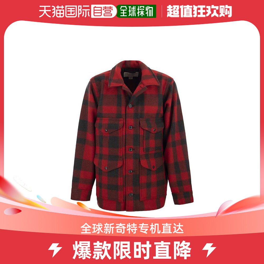 韩国直邮FILSON23FW夹克男FMCPS0015 W0253 645RED