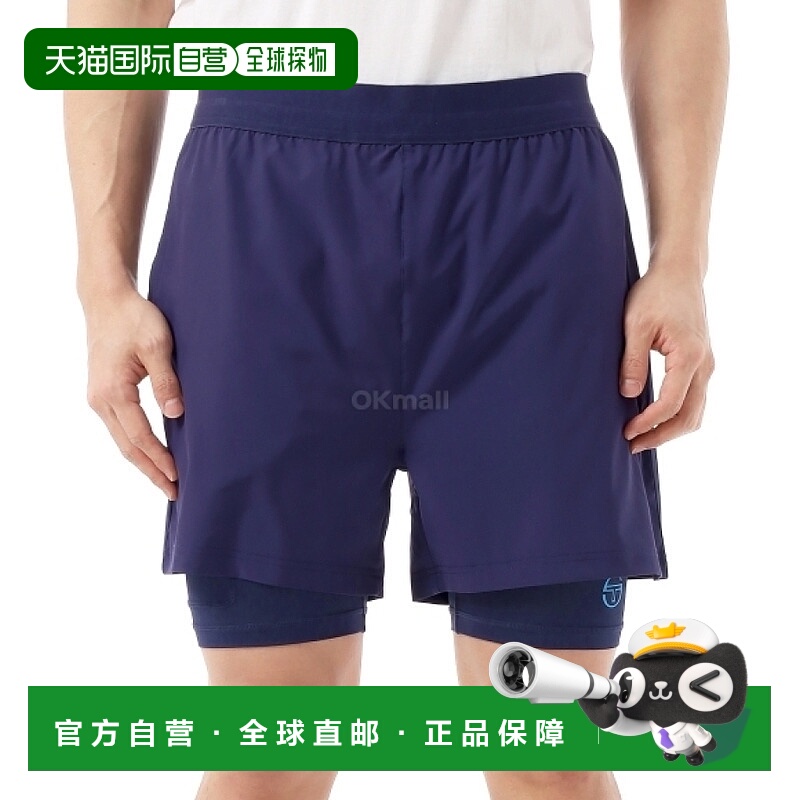 韩国直邮Sergio Tacchini ELIO 网球短裤 (STS25M51074-ECLIPSE)