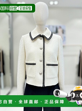 韩国直邮JJ JIGOTT [BUSAN] [JJJOGOT] 编织细节裁剪夹克 GP2M0JK