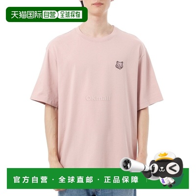 韩国直邮MAISON KITSUNE 大胆狐狸头贴片宽松T恤(LM00107KJ0119-0