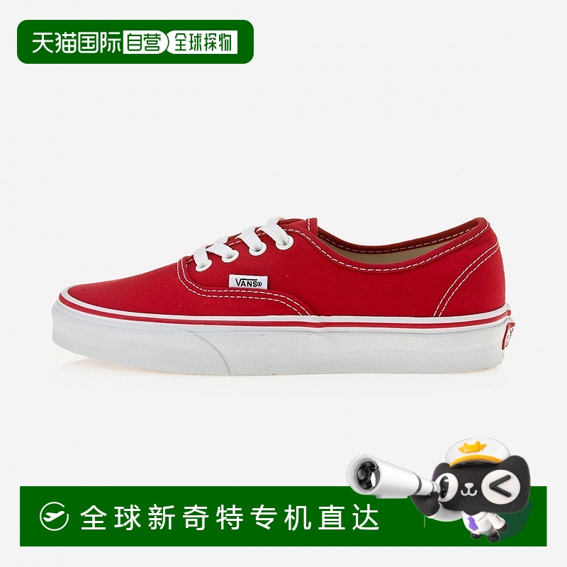 1h可退 韩国直邮VANS休闲鞋 正品-红色 VN-0EE3RED-RED透气小众高