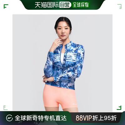 韩国直邮BARREL 女士时尚防晒服WOMEN OCEAN ZIPUP RASHGUARD LEAF