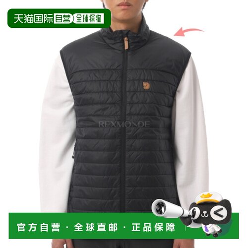 韩国直邮FJALLRAVEN Abisko 衬垫背心 M (83775/F263MVE03CT-BK)