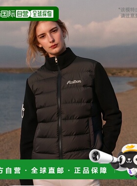 韩国直邮MALBON GOLF 女士毛针织衫M4422PKO33BLK High Neck Hybri