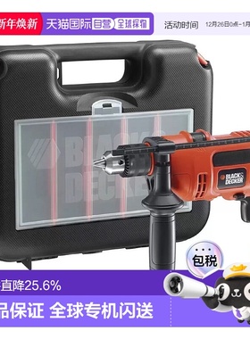 韩国直邮Black+Decker百得高功率电钻多功能螺丝刀维修工具家用