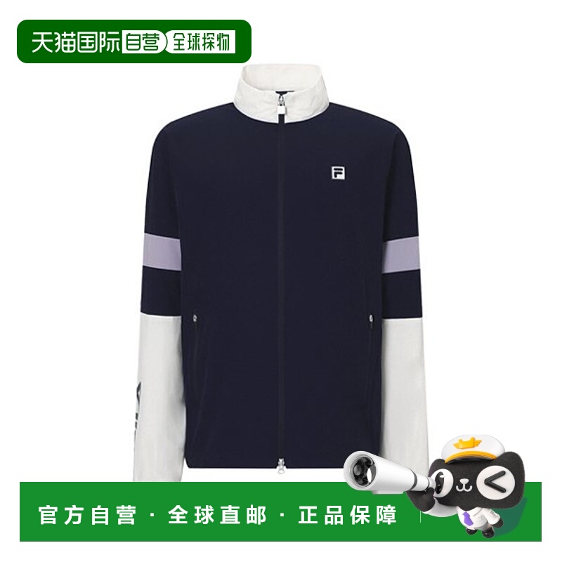 韩国直邮FILA [新款] 惠拉男士梭织弹力战利品风衣 FM2FS253JK11M