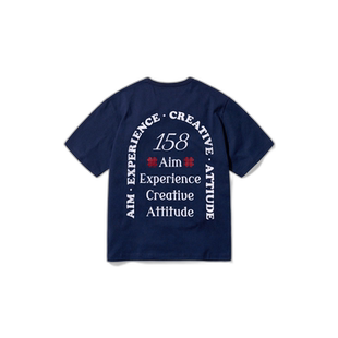 韩国直邮AECA WHITE 公用T恤AWCMSSBDTTSST007C0LB AECA MEANS HA