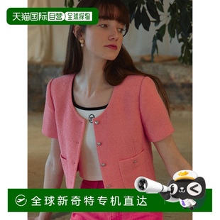 日常设计师女款 韩国直邮rolarola少女甜美可爱清新法式 夹克302709