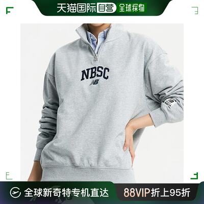 韩国直邮New Balance 运动T恤 [New Balance] 长袖 T恤 EQS NBNCD