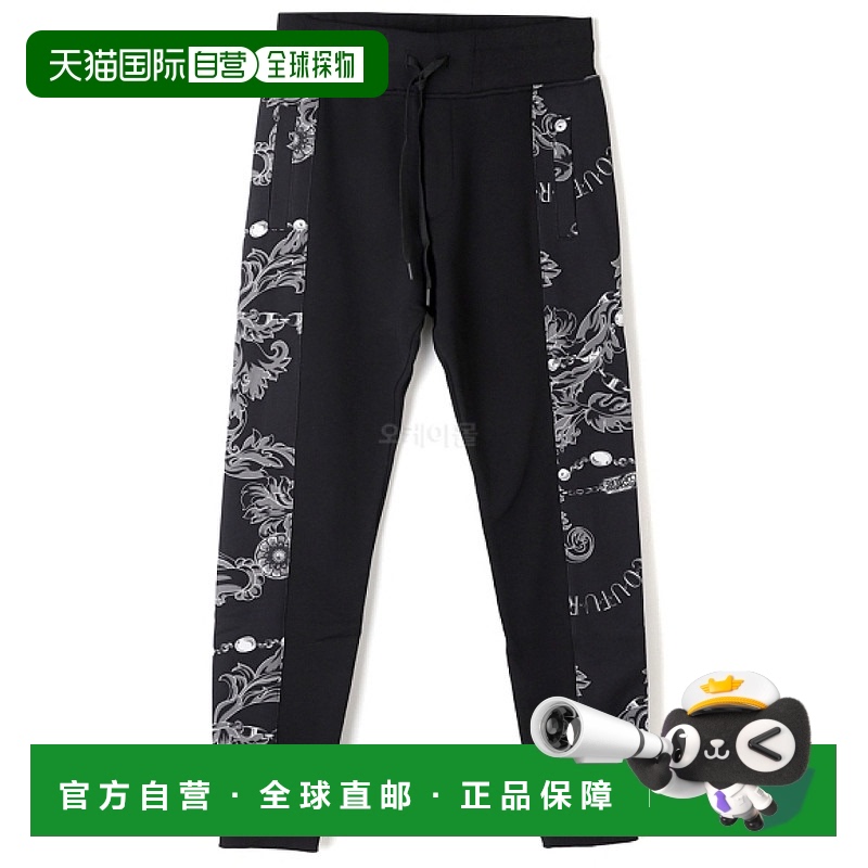 韩国直邮VERSACE Chain Couture 运动裤 (75GAA3C0 FS102 899) 训