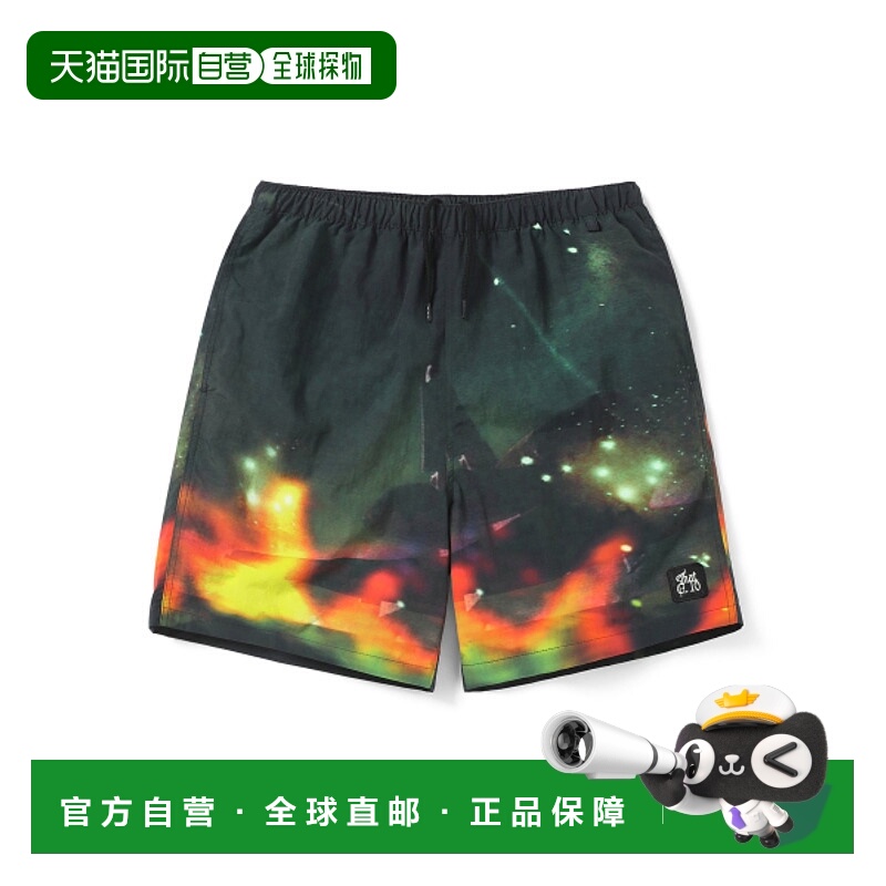 韩国直邮THISISNEVERTHAT 公用短裤TN241WSONS05BLK Flame Joggin
