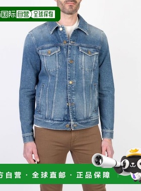 韩国直邮GOLDEN GOOSE 金鹅 25 中度水洗牛仔夹克 GMP00284 P0006