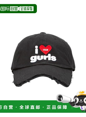 韩国直邮ASIF CALIE 女士帽子CA24AAC001BK CALIE GURLS BALLCAP B