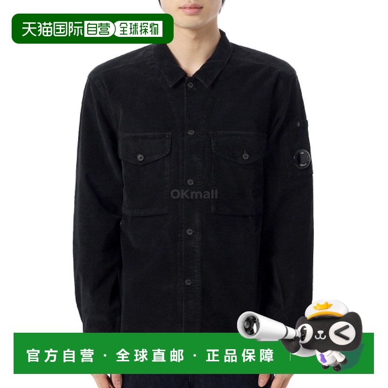 韩国直邮CP COMPANY 灯芯绒镜头纽扣衬衫 (19CMOS072A 006410O 99