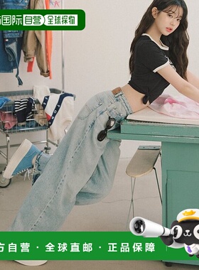 韩国直邮TOMMY HILFIGER T52F1ARS130JT11CR Domenica 平台帆布低