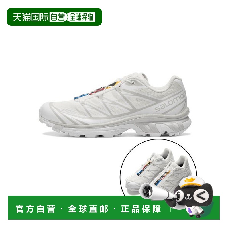 韩国直邮SALOMON  公用休闲鞋XT-6 - WHITE/WHITE/LUNAR ROCK L41