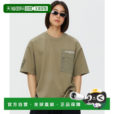 韩国直邮LIFEWORK 公用男士T恤LW232TS468新款