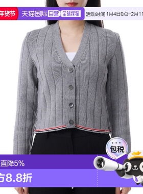 韩国直邮Thom Browne FKC663A Y1024 055 羊毛开衫长袖开襟衫