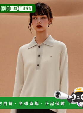 韩国直邮SATUR设计师款大气简约日常休闲个性毛衣SA22FWMK09A1IV