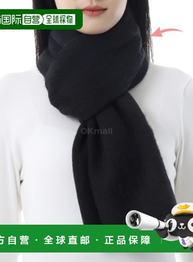 韩国直邮Baserange 黑色 Ser 围巾 (ACSS-BW-WI25) 围巾