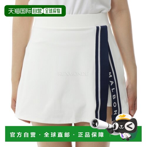 韩国直邮MALBON 基线裙（MW-0088-WHT-NVY） 裙裤/短裙