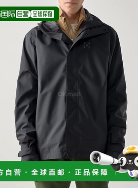 韩国直邮HAGLOFS Breeze Proof Jacket M 纯黑色 (607680-2C5) 防