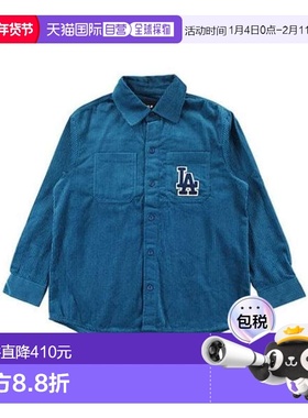 韩国直邮MLB Public 中号徽标灯芯绒套头衫 3AWSB0226-07BLD