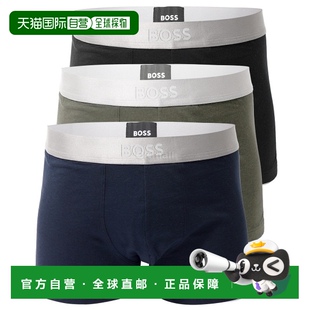 带徽标腰带 三条装 短裤 50514998 方 韩国直邮HUGO 980 BOSS
