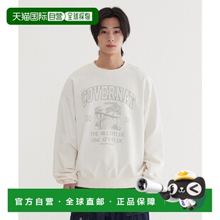 男士 GRAPHIC 卫衣CO2501CR41IV TREE SWEA PALM 韩国直邮COVERNAT