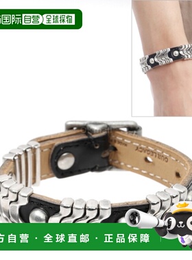 韩国直邮OUR LEGACY WAVE 手镯 黑色 Chromexcel 皮革 (A4258WB)