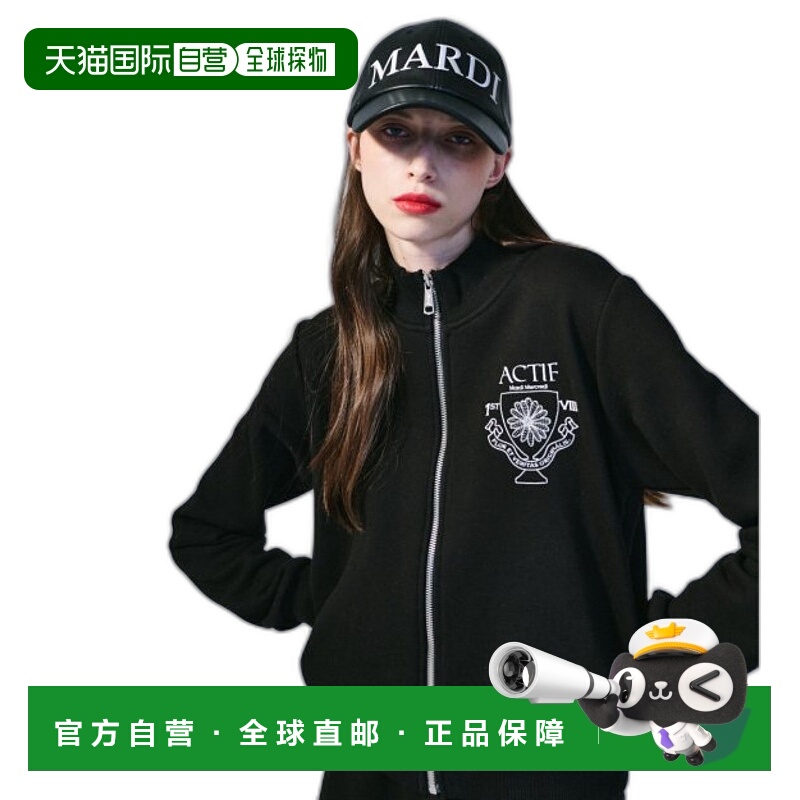 韩国直邮MARDI MERCREDI ACTIF 运动卫衣/套头衫AFK33SJP001BKIV
