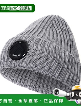 韩国直邮CP COMPANY 细美利奴羊毛徽标便帽 (19CMAC739A 005509A