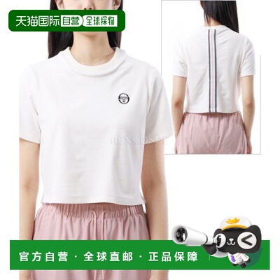 韩国直邮Sergio Tacchini 阿黛尔 T 恤 (STS25W51055-栀子花) 短/