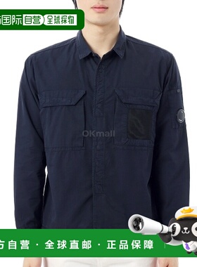 韩国直邮CP COMPANY 有机华达呢镜片衬衫 (18CMOS142A 110143G 88