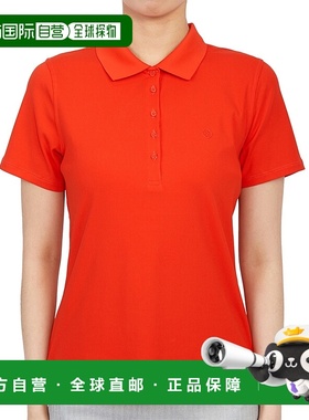 1h可退 韩国直邮G/FORE G4LF22K135 POPPY 女士  高尔夫短袖T恤