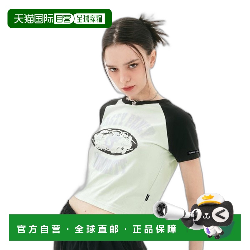 韩国直邮NASTY FANCY CLUB街头辣妹潮牌酷帅休闲时尚新款T恤F22QB