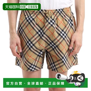 短裤 泳装 8087335 格纹泳裤 韩国直邮BURBERRY
