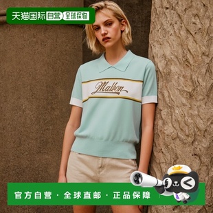 Bucket 女士毛针织衫 Logo Half Knit 韩国直邮MALBON sleeved GOLF