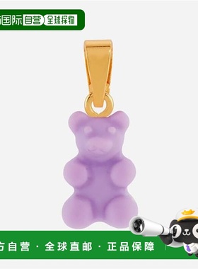 韩国直邮CRYSTAL HAZE Crystal Haze 怀旧小熊吊坠-Just Pinot