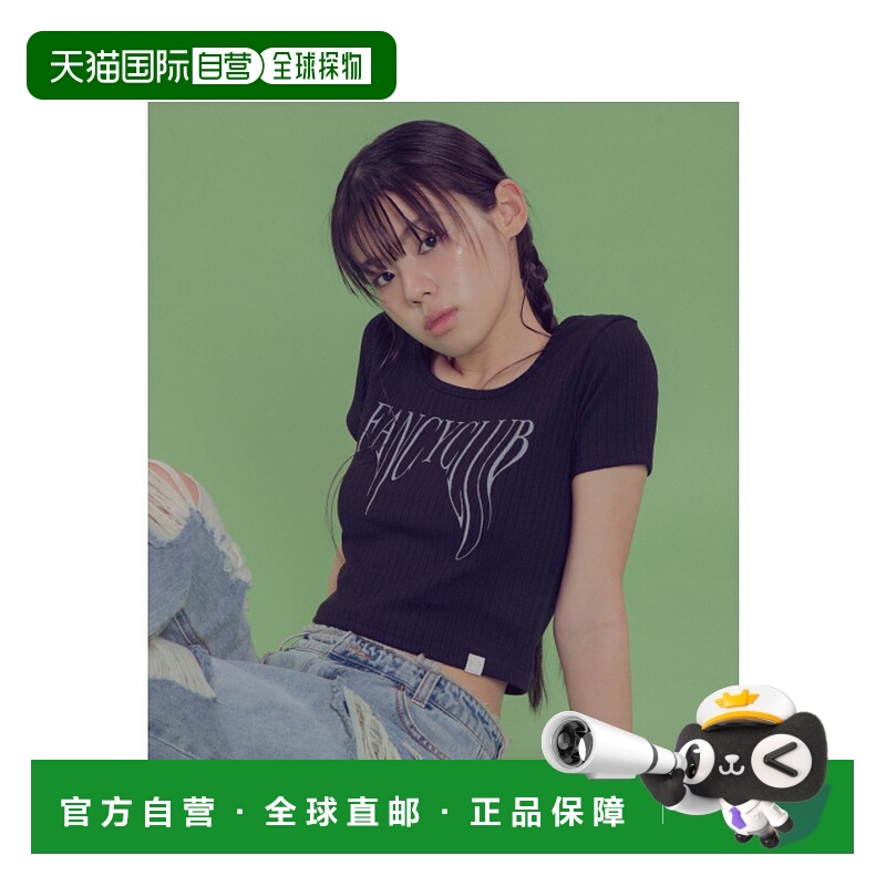 韩国直邮NASTY FANCY CLUB街头辣妹潮牌24休闲时尚秋冬新款T恤F24